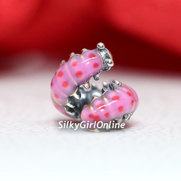 Pandora Cute Curled Caterpillar Charm 790762C01 - Picture 5 of 5